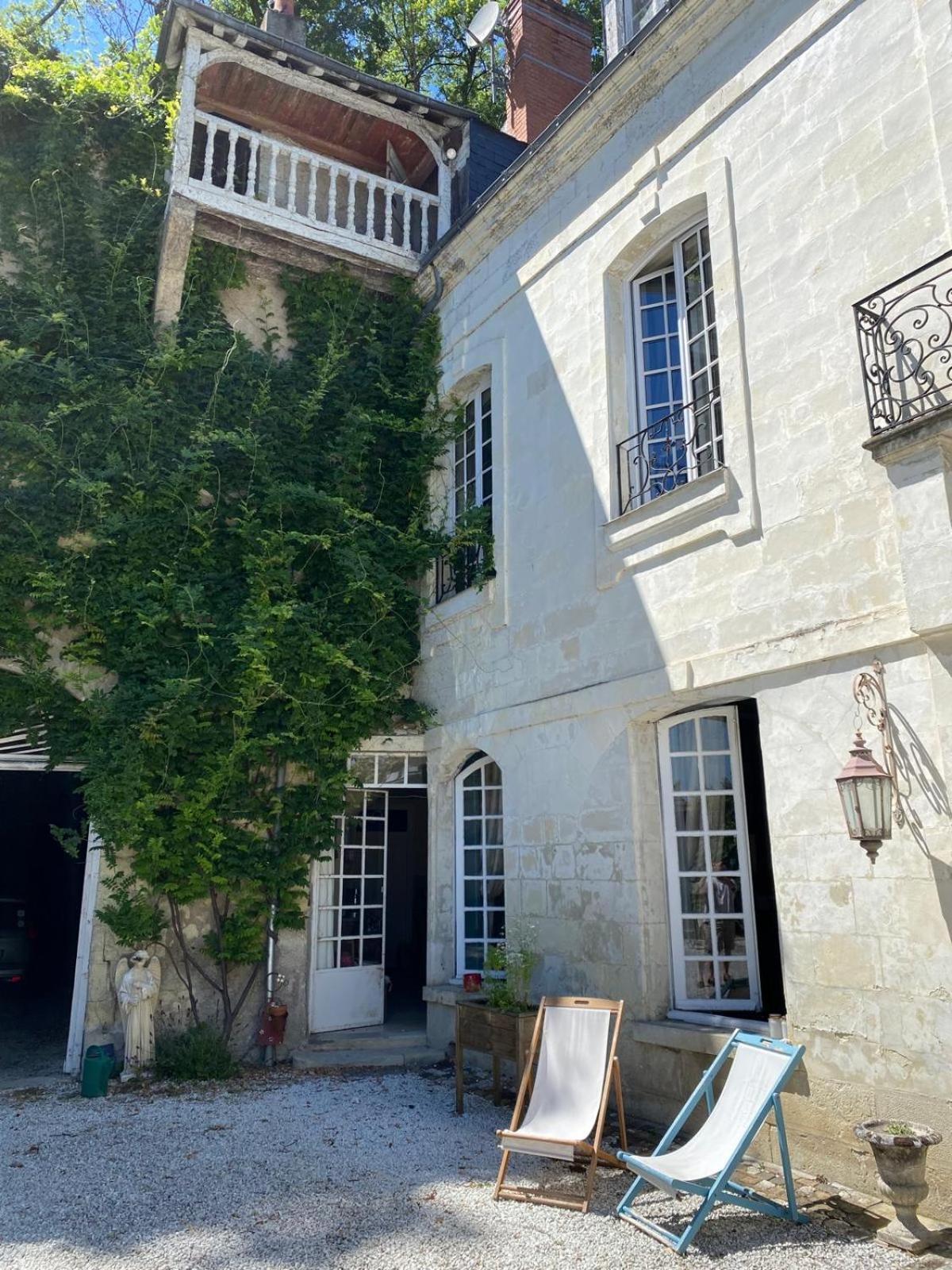 Le Grand Vaudon Hotel Rochecorbon Exterior foto